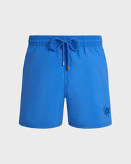 Swim Trunks Water-reactive Bubble Turtles 3D - Blue Earthenware / Vilebrequin Outlet