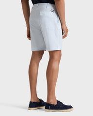 Stretch Cotton Bermuda Shorts Seersuckers Stripes - Blue Cloudy / Vilebrequin Online