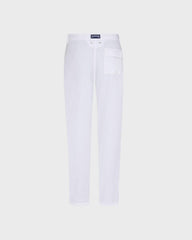 Straight Linen Pants Solid - White Pants / Vilebrequin For sale