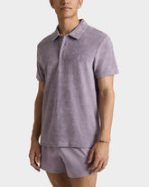Terry Polo Shirt Solid - Purple Ouragan / Vilebrequin US