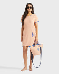 Terry Dress VBQ Line - Pink Blush / Vilebrequin Online