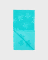 Beach Fouta in Organic Cotton Turtles Jacquard | Beach Towel Vilebrequin STHU1201 / Vilebrequin US