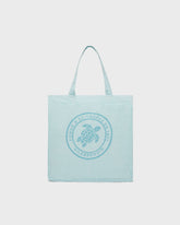 Unisex Linen Beach Bag Solid - Blue Pacific Accessories / Vilebrequin On sale