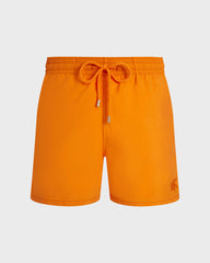 Swim Trunks Water-reactive Octopus in Stripes - Orange Vitamin / Vilebrequin Online