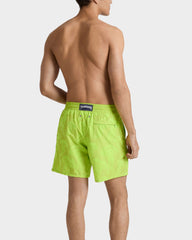 Ultra-light and packable Swim Trunks Flocked Jellyfish Dance - Green Acide / Vilebrequin Sale