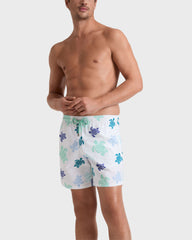 Swim Trunks Tortues Multicolores - White / Vilebrequin Sale