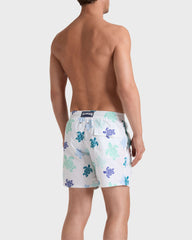 Swim Trunks Tortues Multicolores - White / Vilebrequin Sale