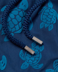 Swim Trunks Flocked Ronde des Tortues - Blue Evening / Vilebrequin Online