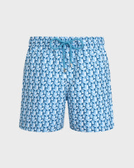 Swim Shorts Turtles Net - White / Vilebrequin Online