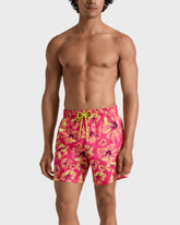Ultra-light and packable Swim Trunks Macro Hibiscus - Pink Eclaireur / Vilebrequin Sale