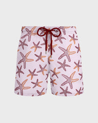 Swim shorts Embroidered Starfish - Petale / pink / Vilebrequin On sale