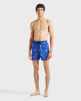 Swim shorts Embroidered Seaweed - Blue Marrakech / Vilebrequin US