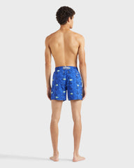 Swim shorts Embroidered Seaweed - Blue Marrakech / Vilebrequin US