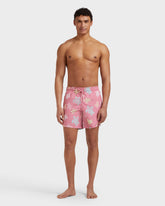Swim Shorts Tortues Multicolores - Pink Boudoir / Vilebrequin Discount