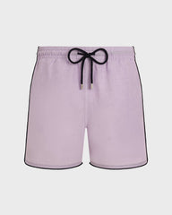 Linen Swim Trunks Solid - Purple Kunzite / Vilebrequin Outlet