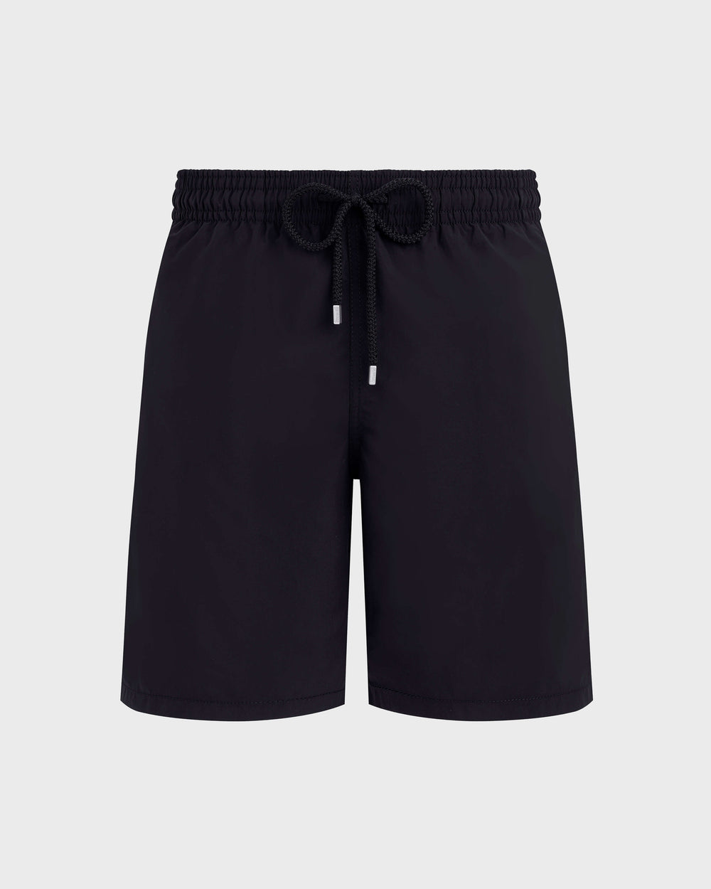 Long Swim Shorts Solid - Black Swimwear / Vilebrequin Sale