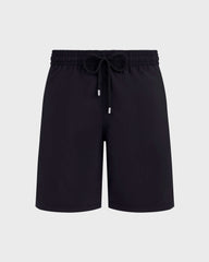 Long Swim Shorts Solid - Black Swimwear / Vilebrequin Sale