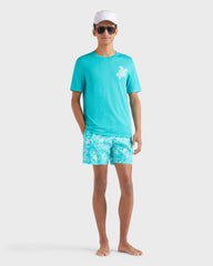 Swim shorts Oursins Bicolores - Disco green / Vilebrequin Outlet
