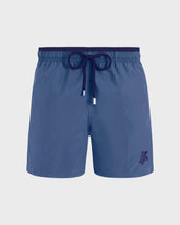 Swim Shorts Solid Bicolore - Blue Storm Swimwear / Vilebrequin US