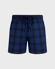 Ultrafine Wool Swim Shorts Carreaux Tailoring / Vilebrequin New