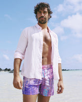 Swim Shorts Dripping Balloons - Purple Glycine / Vilebrequin Discount