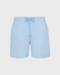 Swim Shorts Solid - Vilebrequin x Highsnobiety - Blue Chambray Website | MOOZ3A00 / Vilebrequin Online