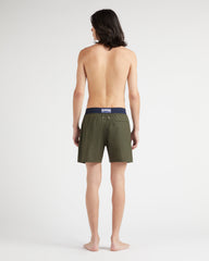Swim Shorts Bicolore - Green Olive heather Swimwear / Vilebrequin On sale