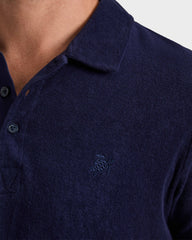 Terry Polo Solid - Blue Navy Website | PHEC3Q00 / Vilebrequin Online