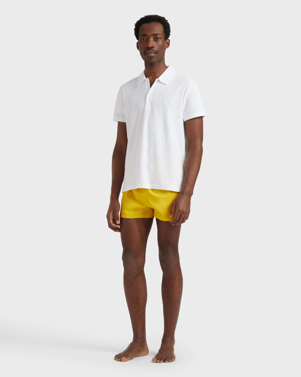 Terry Polo Solid - White Website | PHEC3Q00 / Vilebrequin Discount