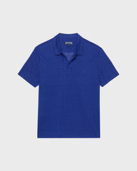Linen Jersey Polo Shirt Solid | Site Vilebrequin | PYRE9O00 / Vilebrequin New