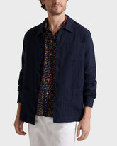 Linen Solid Overshirt / Vilebrequin Outlet