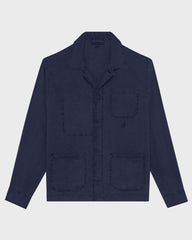 Linen Solid Overshirt / Vilebrequin Outlet