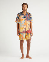 Linen Bowling Shirt Voiles de Pin - Yellow Corn / Vilebrequin Online