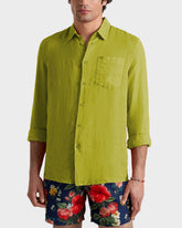 Linen Shirt Solid / Vilebrequin On sale