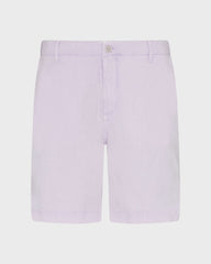 Mineral Dye Linen Bermuda Shorts - Purple Kunzite / Vilebrequin New