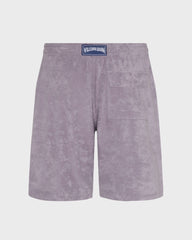 Terry Bermuda Shorts Solid - Purple Ouragan / Vilebrequin Discount