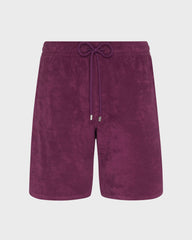 Terry Bermuda Shorts Solid - Purple Kerala / Vilebrequin Outlet