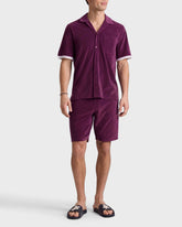 Terry Bermuda Shorts Solid - Purple Kerala / Vilebrequin US