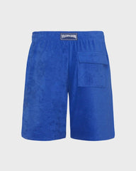 Terry Bermuda Shorts Solid - Blue Marrakech / Vilebrequin Sale