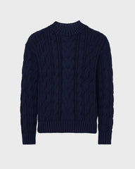 Cable-Knit Cotton Sweater / Vilebrequin Online