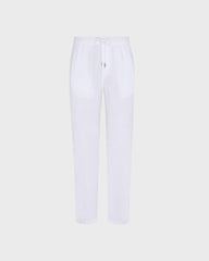 Linen Pants Solid - White Website | PACP613P / Vilebrequin On sale