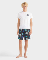 Organic Cotton T-shirt Big Turtle Embroidery - White / Vilebrequin New