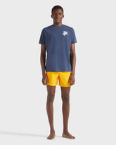 Organic Cotton T-shirt Big Turtle Embroidery - Blue Navy / Vilebrequin Online