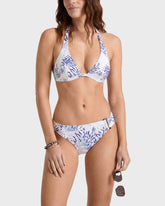 Mid Rise Bikini Bottom Lavender - White / Vilebrequin On sale
