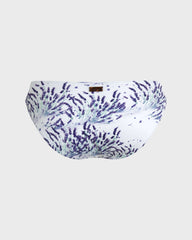 Mid Rise Bikini Bottom Lavender - White / Vilebrequin On sale