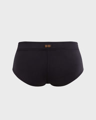Midi Brief Sculpting Bikini Bottom Solid - Black / Vilebrequin Sale