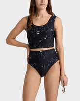 Tankini Top Bubble 3D - Black / Vilebrequin Discount