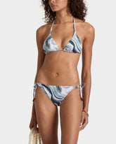 Triangle Bikini Top Marble - White / Vilebrequin New