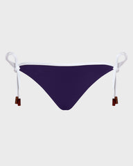 Side Tie Bikini Bottom Solid - Purple Violette / Vilebrequin On sale
