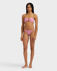 Tanga Bikini Bottom Solid - Pink Boudoir / Vilebrequin Online